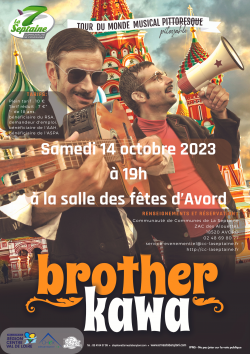 Spectacle musical et familial Brother Kawa
