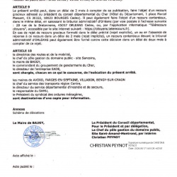 Travaux route de Dun - Interdiction de circulation