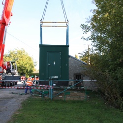 Installation d&#039;un Nœud de Raccordement Optique à Baugy