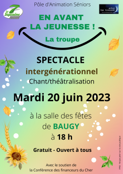 Spectacle intergénérationnel | 20 juin 2023