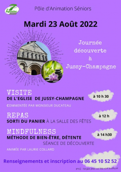 Journée découverte de Jussy Champagne | 23 août 2022