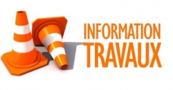 Travaux route de Dun - Interdiction de circulation