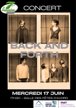 Concert gratuit Back and Forth