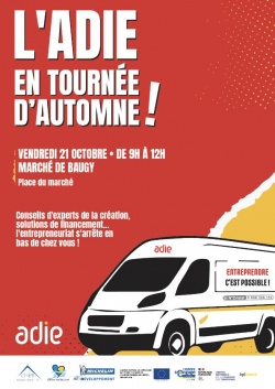 l'ADIE en tournée d'automne | vendredi 21 octobre