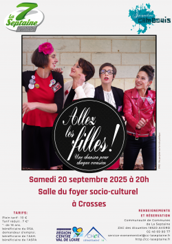 Allez les filles | comédie le 20 septembre 2025 à 20h
