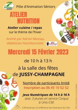 Pôle d'Animation Séniors 15 février 2023