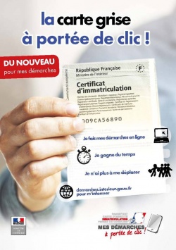Démarches administratives 2021 - certificat d&#039;immatriculation