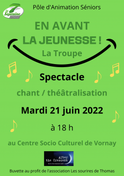 Spectacle Chant / Théâtralisation  21 juin 2022