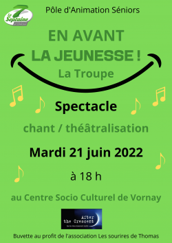 Spectacle Chant / Théâtralisation 21 juin 2022