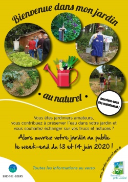 Recherche de jardiniers amateurs pour l&#039;édition 2020 de l&#039;opération &quot;Bienvenue dans mon jardin Naturel&quot;