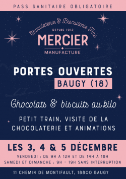 Portes ouvertes Chocolaterie et Biscuiterie MERCIER