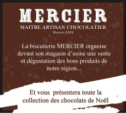 Vente et dégustation à la Biscuiterie MERCIER