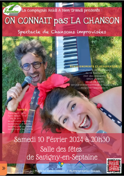 Spectacle musical et humoristique | 10 février à 20h30