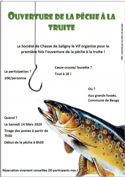 Ouverture de la pêche à la truite