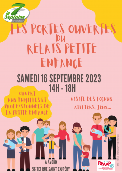 Portes ouvertes Relais Petite Enfance | 16 septembre