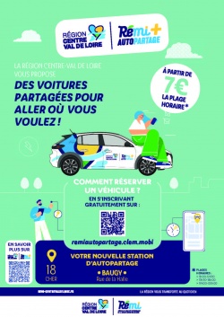 Véhicule en autopartage