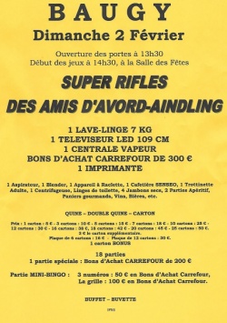 Super rifles des Amis d&#039;Avord-Aindling