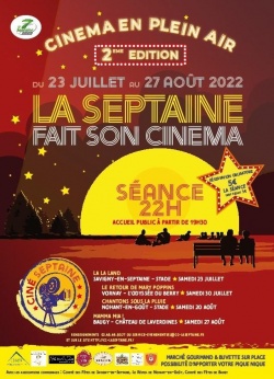 Cinéma en plein air  | 27 août à Laverdines