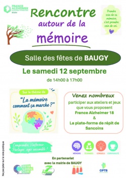 Rencontre autour de la mémoire à Baugy