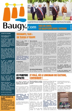 Baugy.com juin 2020 | L&#039;édition papier dans votre boîte aux lettres à lire aussi en PDF