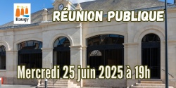 Réunion publique 25 juin à 19h