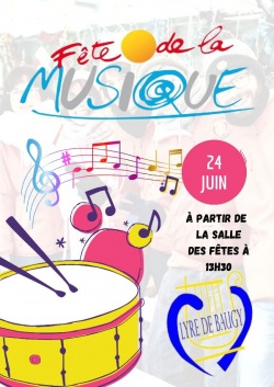 Fête de la musique à BAUGY | 24 juin 2023