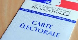 Elections présidentielles - dernières inscriptions sur liste électorale