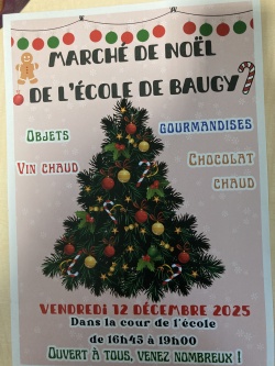 Marché de Noël Ecole de Baugy