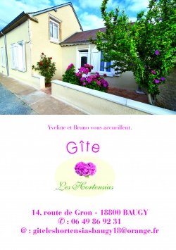 Ouverture d'un gîte à Baugy