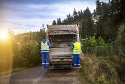 Le ramassage des ordures ménagères