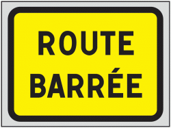 Route barrée: rue Jean Dubois