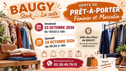 Vente de prêt à porter | 23 et 24 octobre 2026