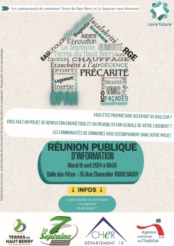 REUNION PUBLIQUE D&#039;INFORMATION OPAH