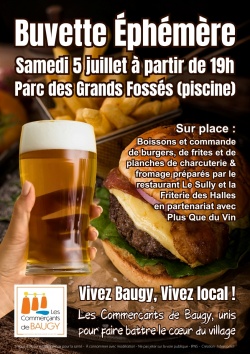 Buvette éphémère