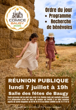 Réunion publique Comice 2025