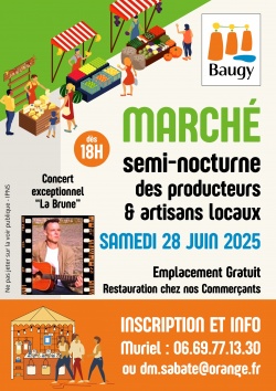 Marché semi-nocturne