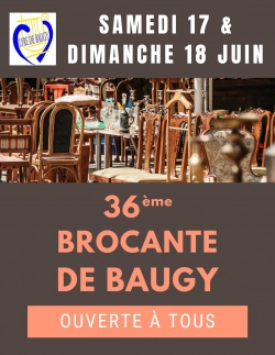 36ème Brocante de Baugy
